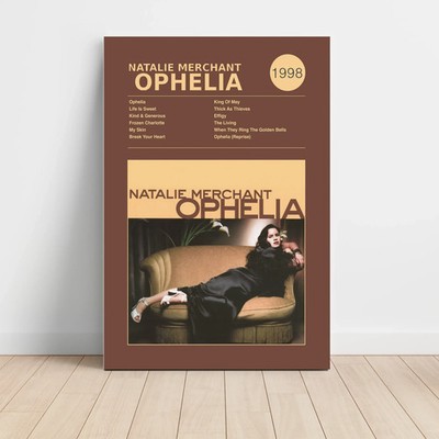 Natalie Merchant   Ophelia Fine Art Album Poster