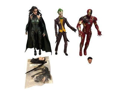 Marvel Figures Heal Thor - Joker - Iron Man 6  Great Condition