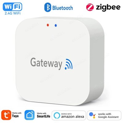 Tuya Smart Life ZigBee WiFi Bluetooth Gateway Hub Alexa Google Control