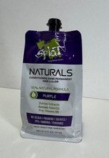 Splat Naturals Semi Permanent Hair Color - 6 oz - Purple - New