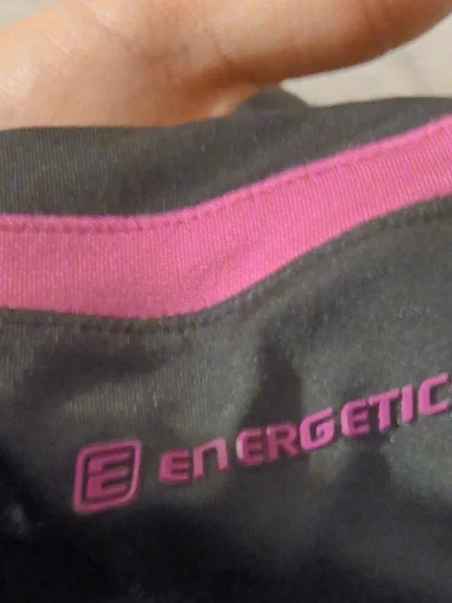Energetics Leggings Sport Femme Noir Rose Capri (EU 42, W33, INT XL) - Photo 3/4