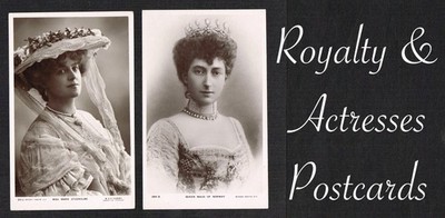Rotary   KÖNIGTUM & THEATERSCHAUSPIELERINNEN   1900er Postkarten Auswahl #251 bis #480