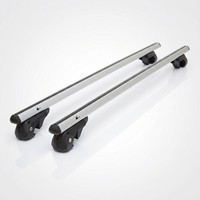 Alu RelingträGer VDP004XL FüR FüR Vw Touran Kombi 03-14 DachträGer AbschließBar