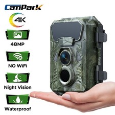 Campark Trail Camera 4K 48MP Hunting Wildlife Cam Latest Sensor IR Night Vision