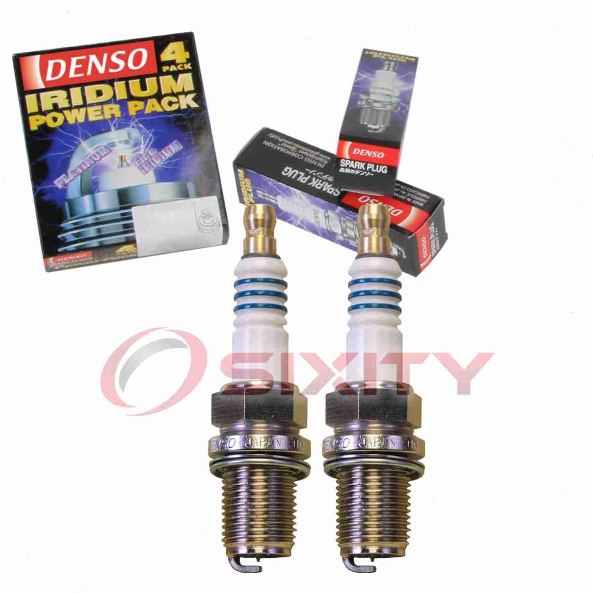 2 pc DENSO 5321 Iridium Power Spark Plugs for IK31 Ignition Wire Secondary hs
