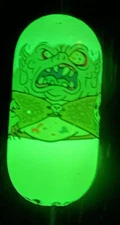 Mighty Beanz - Rare Glow in the Dark Troll Bean (#122)