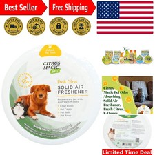 Chemical-Free Fresh Citrus Air Freshener   8-Ounce Pet Odor Eliminator