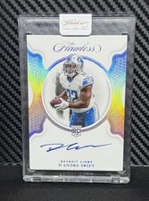 2020 Flawless Flawless Rookie Signatures D'Andre Swift #FRS-DAS Silver /20