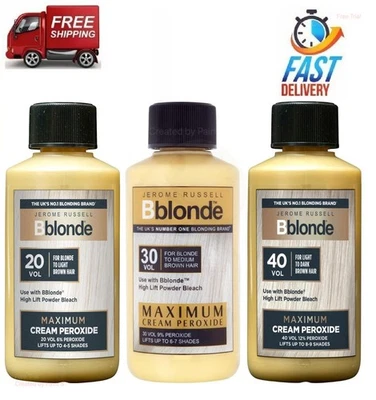 Jerome Russell Bblonde Maximum High Lift Powder Bleach Cream Peroxide
