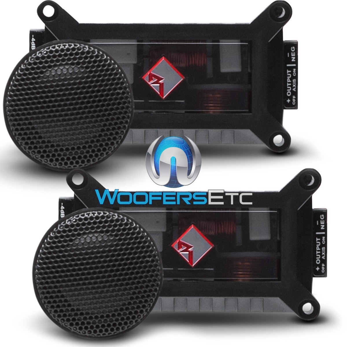 ROCKFORD FOSGATE T1T-S POWER DOME TWEETERS & CROSSOVERS FREE 1-2