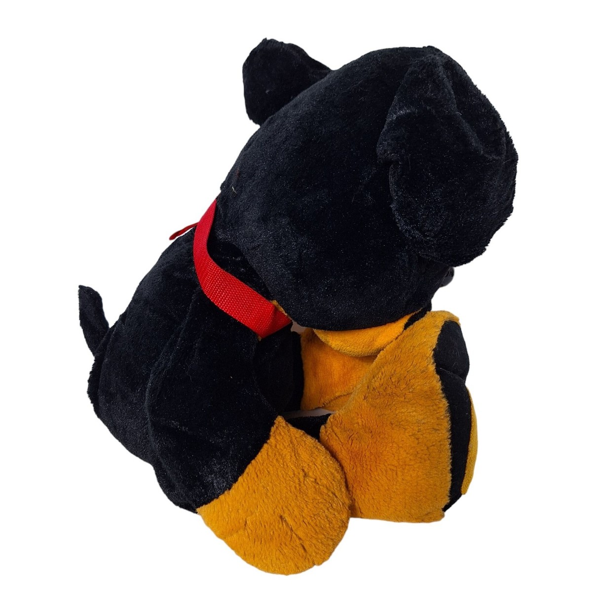Black Brown Rottweiler Large Puppy Dog Plush Stuffed Animal 28