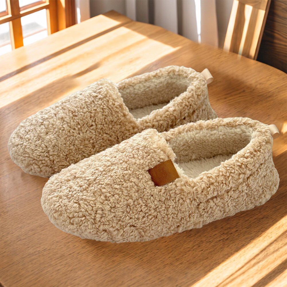 APL Pantofole da donna fuzzy memory foam scarpe da casa mocassino per scarpe da interno esterno