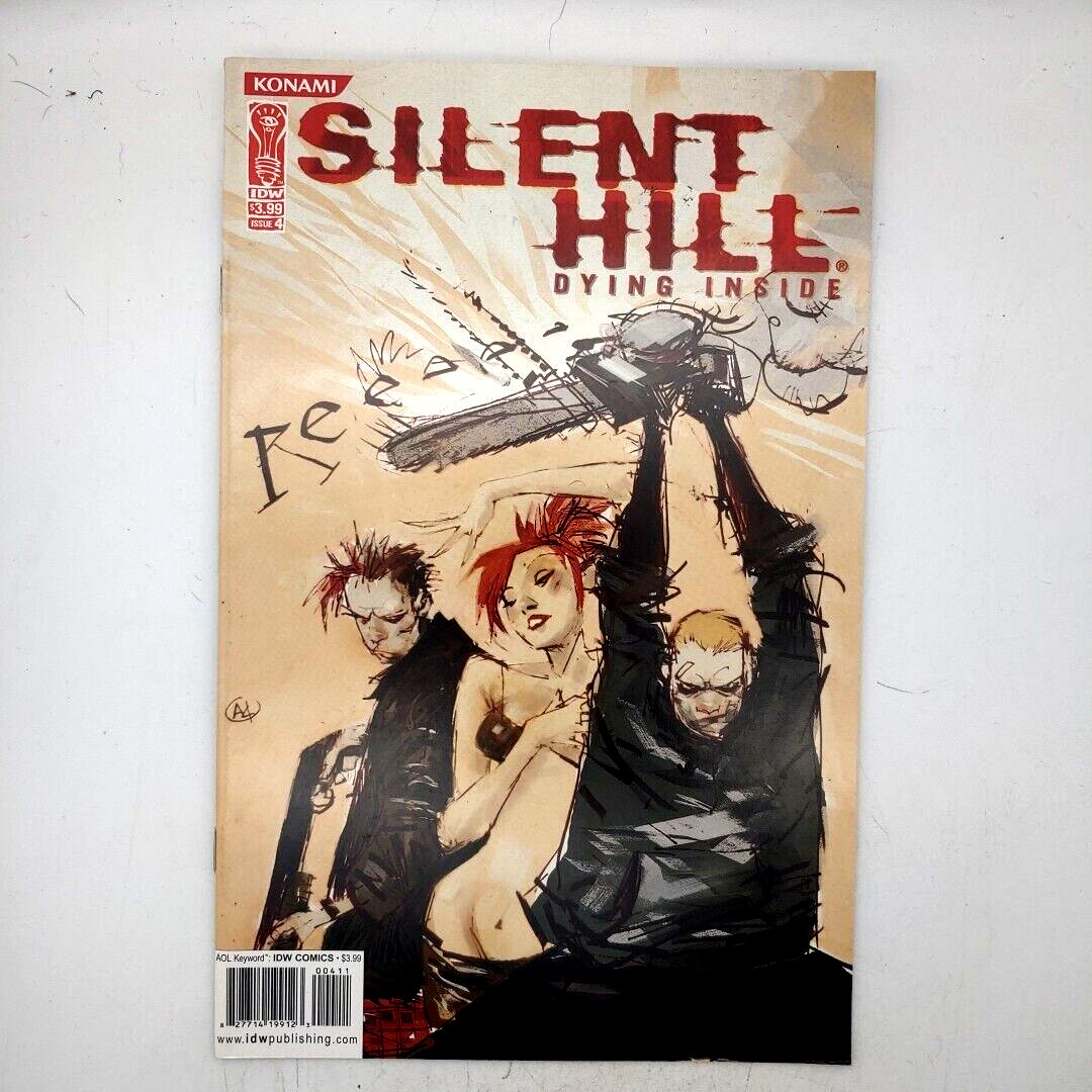Silent Hill Dying Inside &num;4 ASHLEY WOOD Cover V 1 Konami Ben Templesmith Game