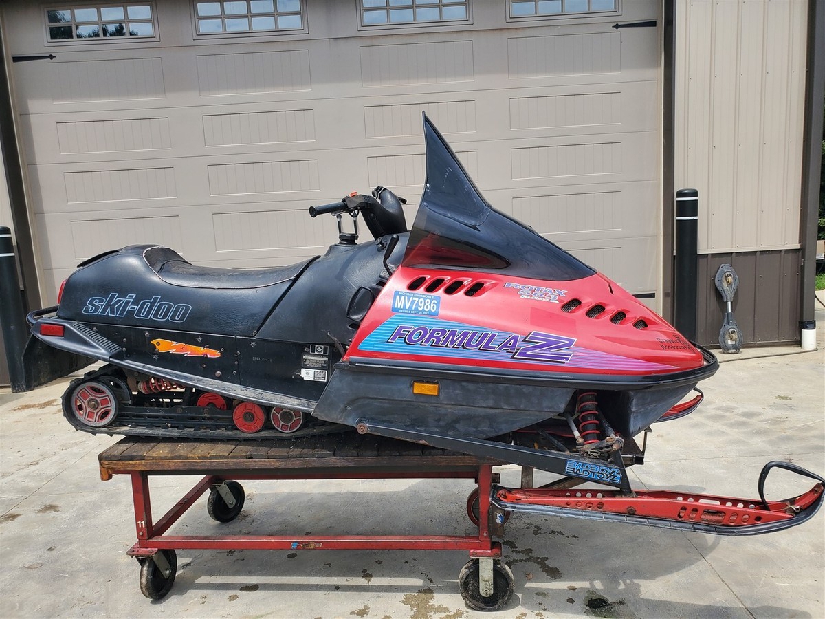 【dob】 Classic Ski-Doo Ride - 1995 MXZ 440 and 1993 Formula Plus