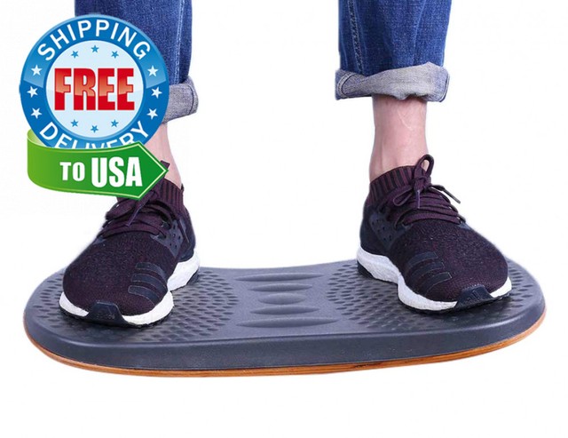 Comfort Mats Ergonomic Anti Fatigue Balance Board Standing Mat