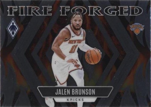 2023-24 Topps Finest Autographs Jalen Brunson #FA-JB Black 