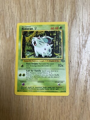 pokemon nidoran card value Team Rocket's (58/98) Retreat Cost Pokemon HeartGold & Soulsilver Triumphant