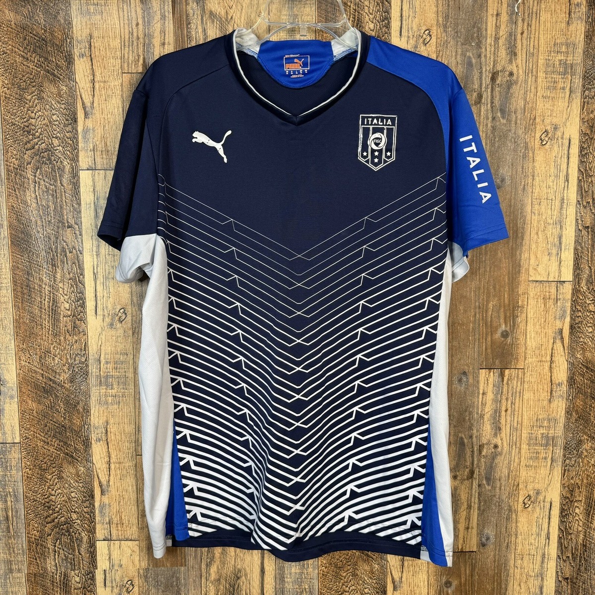 Italy 2018 Training Soccer Football Jersey Italia Puma Men’s Sz XL