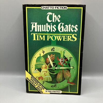 Tim Powers Die Anubis-Tore Erstdruck Taschenbuch 1985 Chatto