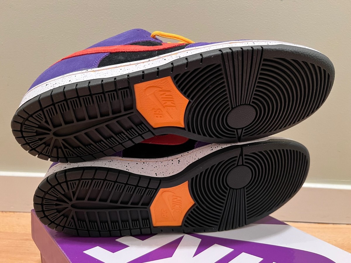 2021 Nike Dunk SB Low Pro ACG Terra Black Purple Orange size