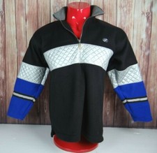 DEADSTOCK Vintage Bugle Boy Sport Mens Sz. Medium Color block Fleece 80s 90s VTG