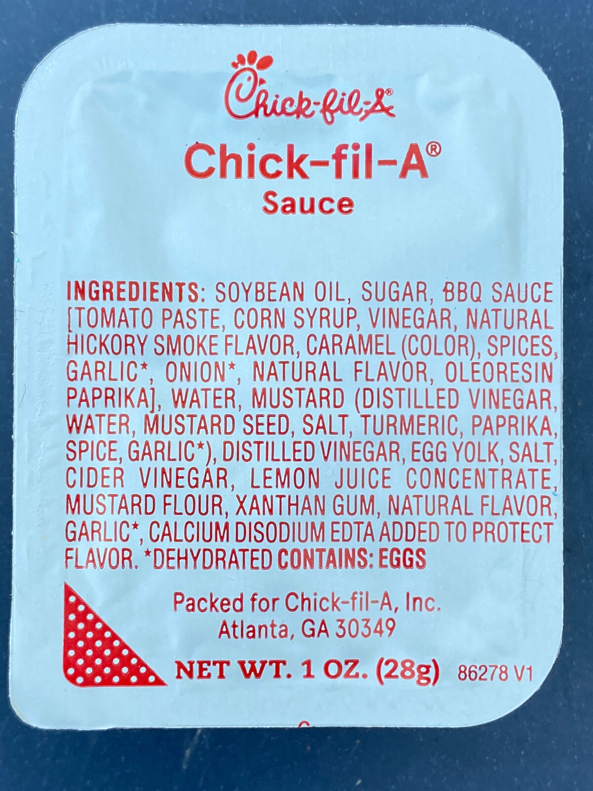 ChickfilA Sauce INDIVIDUAL Packets LOT OF 12 PACKETS FRESH (1 DOZEN) eBay