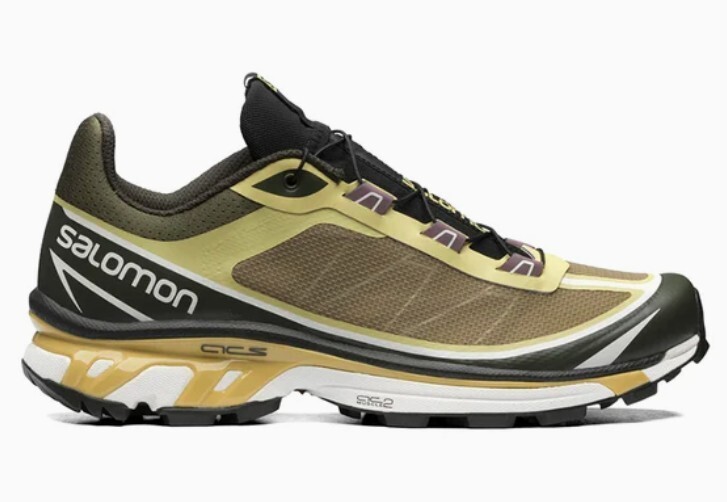 Scarpe sneakers uomo Salomon XT 6 FT Trail nuove con scatola taglia 13 Kelp verde porro 416206