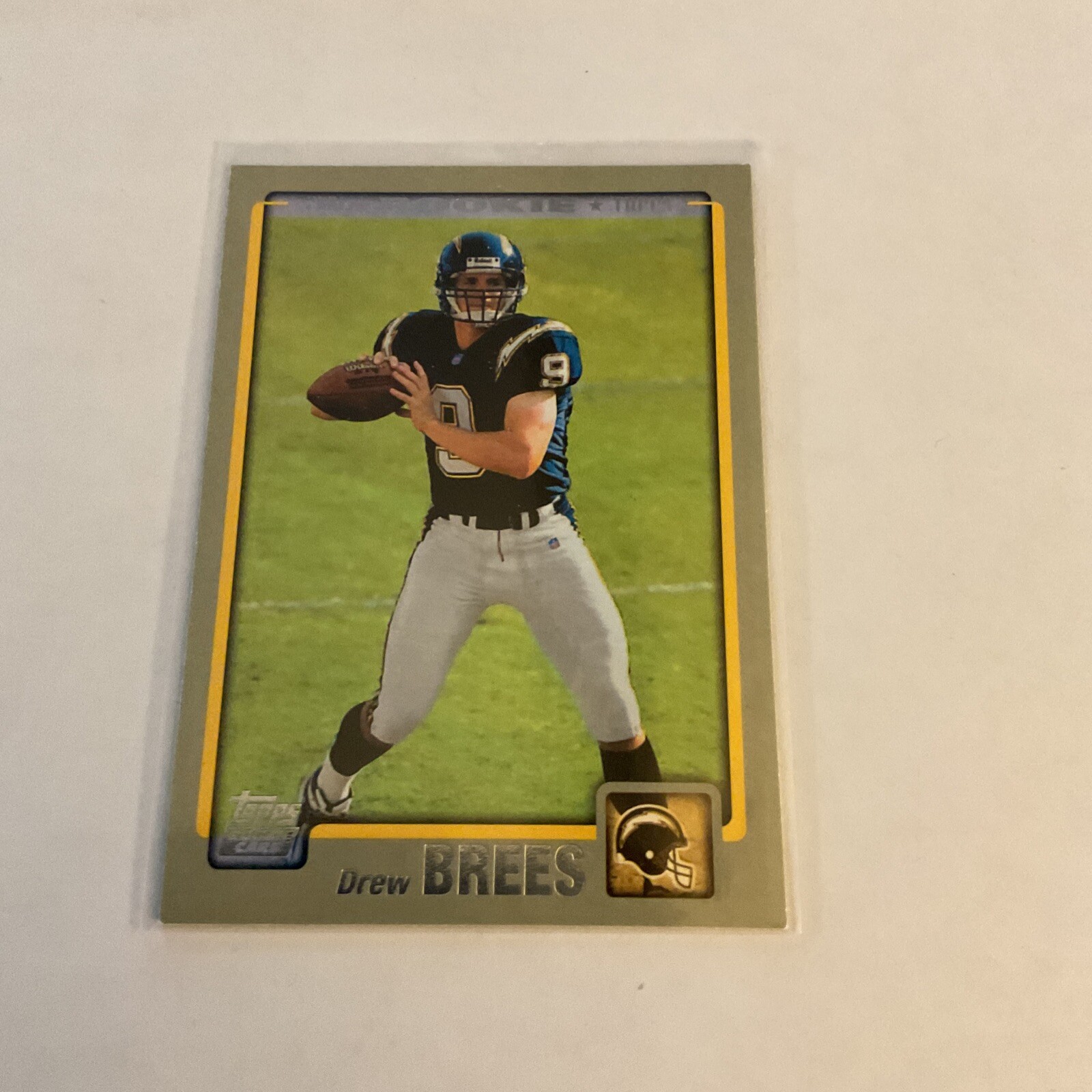 K154,536 - 2001 Topps #328 Drew Brees RC