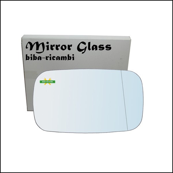 Glas RüCkspiegel Verchromt AsphäRisch Seite Dx-Passeggero FüR Fiat Punto I --image
