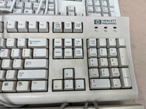 Lot of 4 Vintage Keyboards Turbo-Plus HP Ipex Olivetti Untested As Is - Picture 6 of 16
