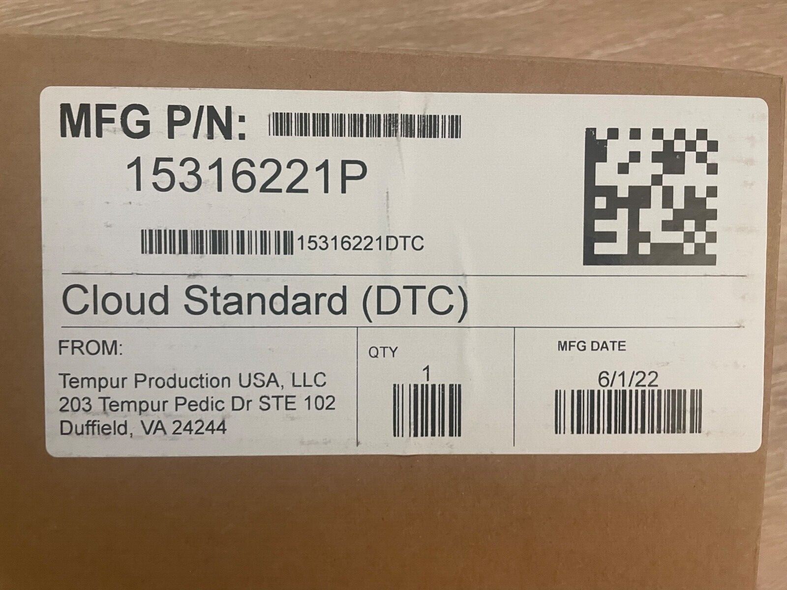 TempurPedic Cloud Pillow for Sleeping Standard (15316221P