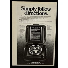 Normark Compass PL-180 Vintage Print Ad 80s Simply Follow Directions
