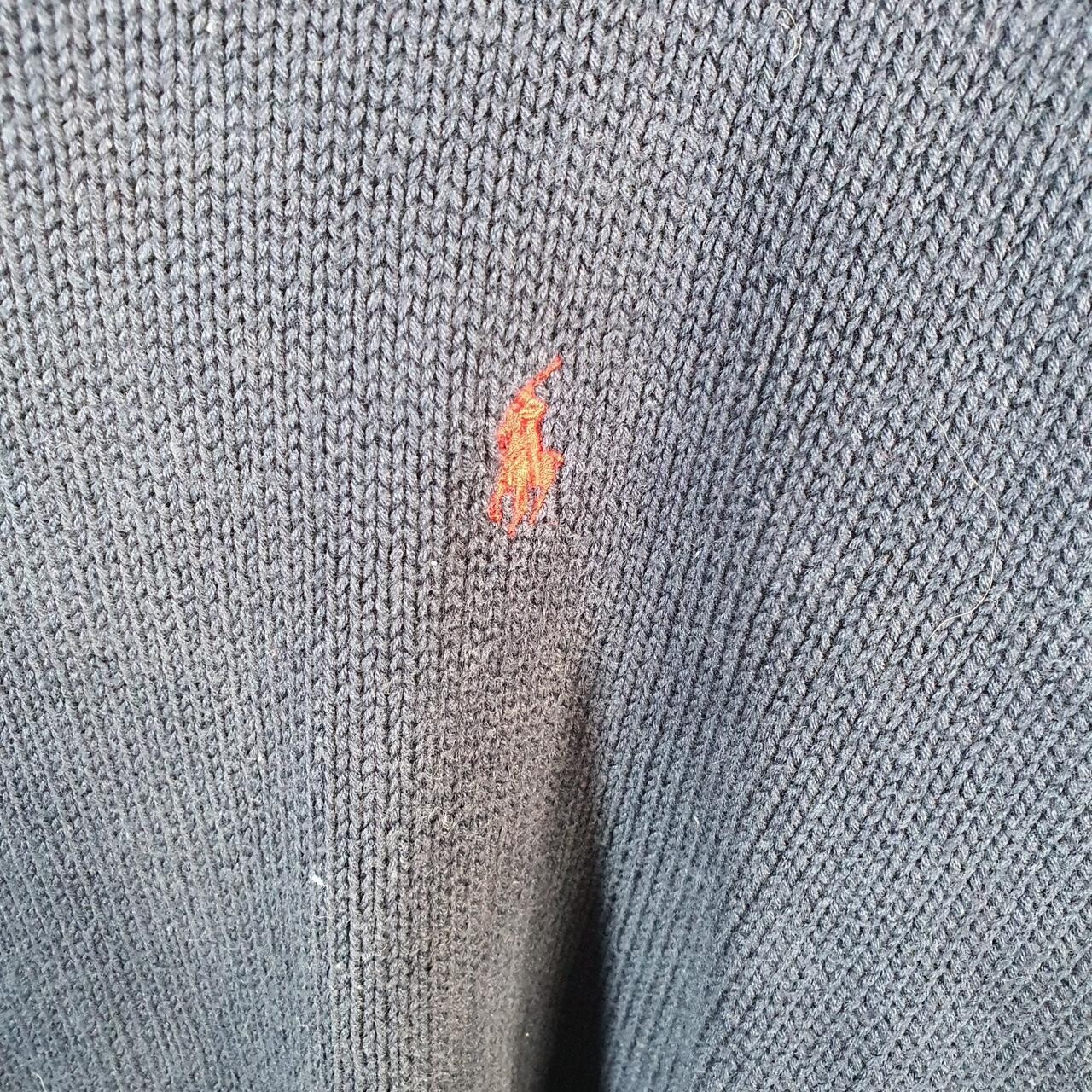 Polo Ralph Lauren Vintage Felpa Pesante Uomo XL Blu Pullover Pony