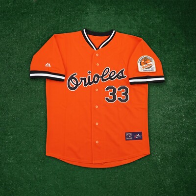Eddie Murray Baltimore Orioles 1984 Cooperstown Orange 30th Anniv