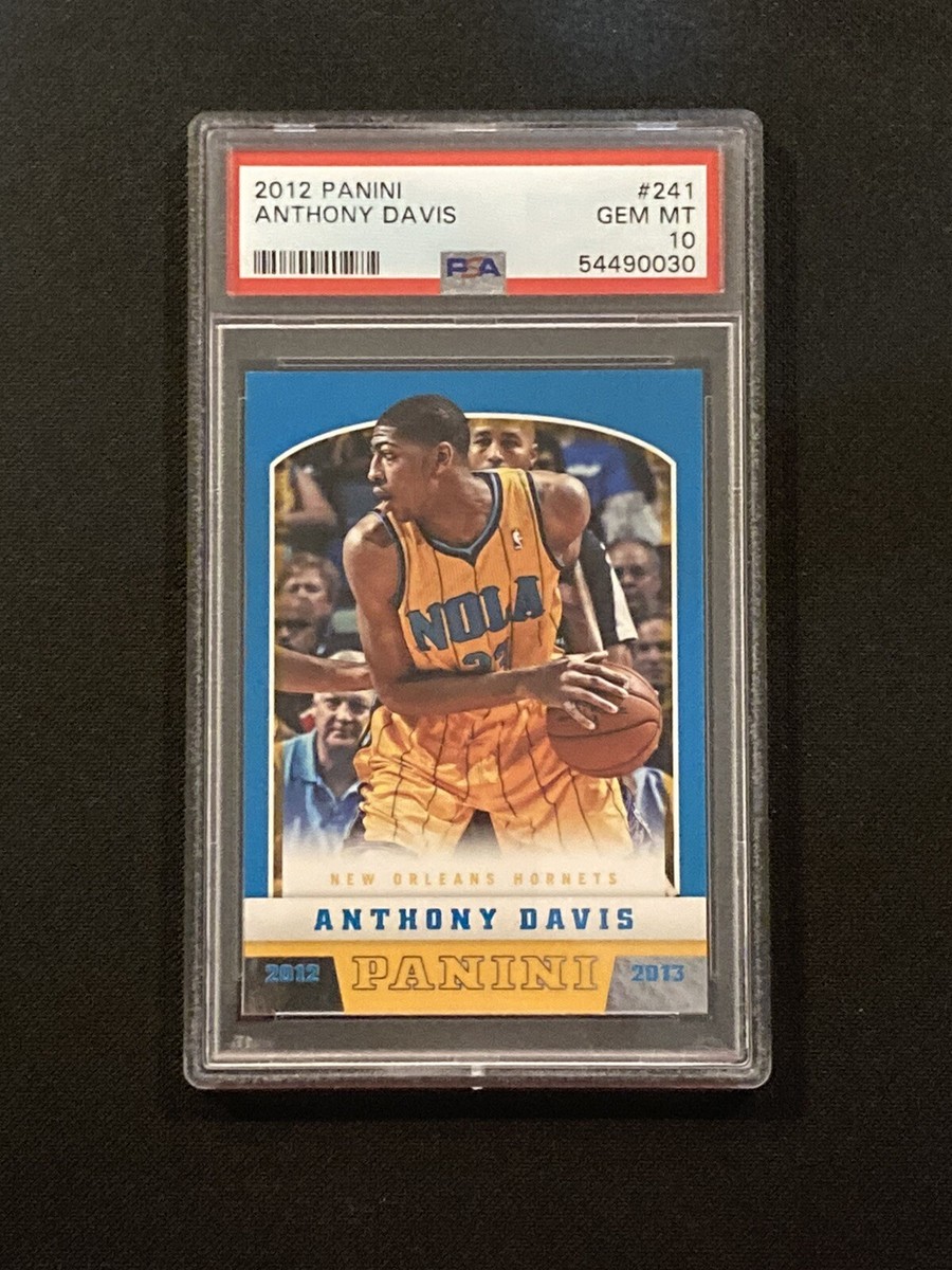 2012-13 Panini Anthony Davis PSA 10 GEM MINT Rookie RC #241