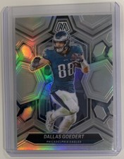 2024 Panini Mosaic Dallas Goedert Silver Holo #180 Philadelphia Eagles