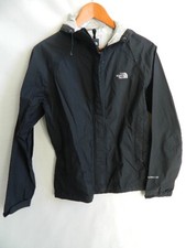 The North Face Vintage 1970's Black Wind Breaker Jacket with Hood, Size M