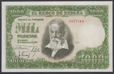 Spain 1000 Pesetas  31-12-1951  XF+   P. 143,   Banknote, Circulated