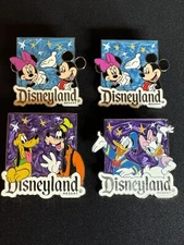 Disney Mickey & Friends Trading Pins. Cosco, AAA Travel Pins, Minnie, Donald+