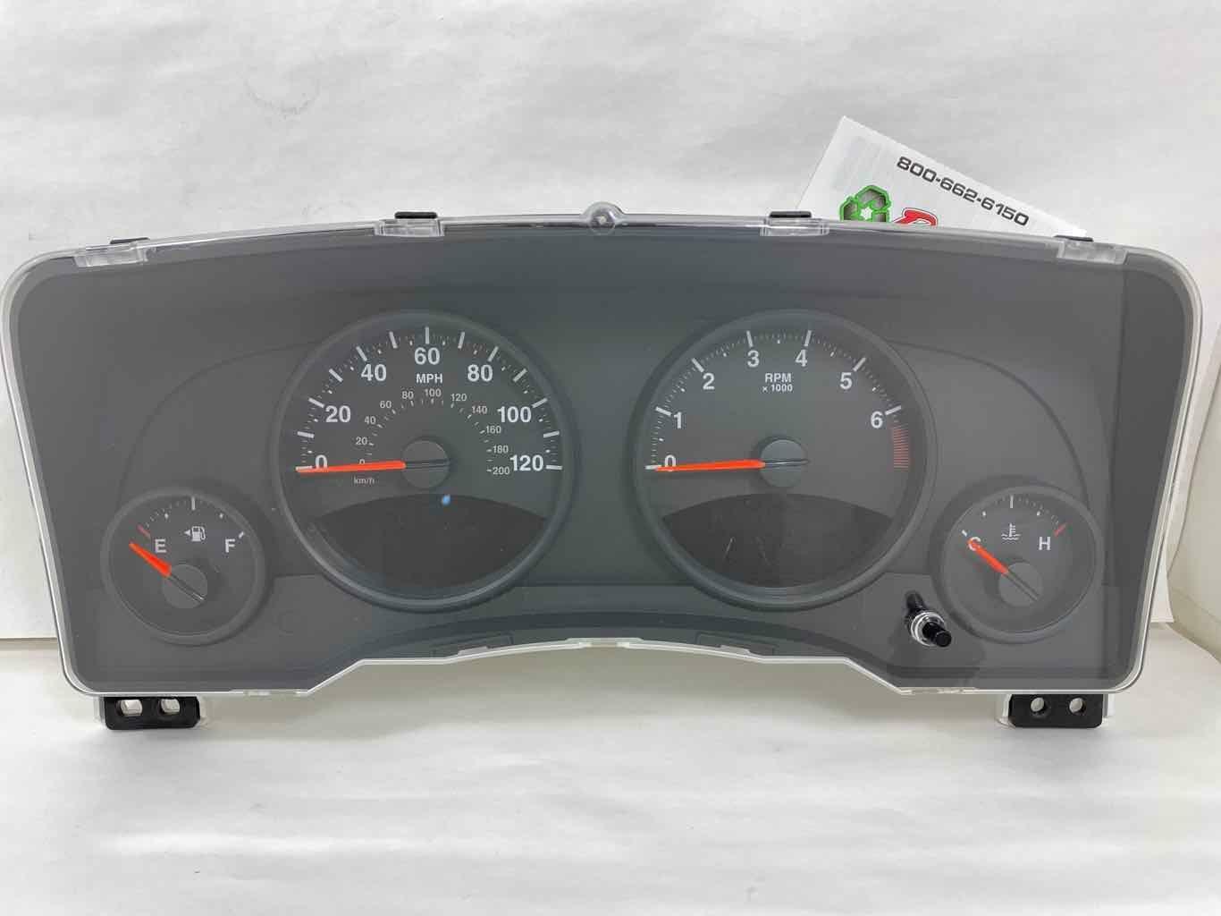 Speedometer Instrument Cluster JEEP COMPASS 11 12 eBay