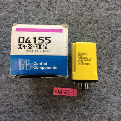 CDA-38-70014 POTTER & BRUMFIELD  120 VOLT RELAY NOS Warranty
