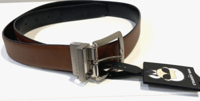 Karl Lagerfeld Brown  Leather Belt For Men p. 38