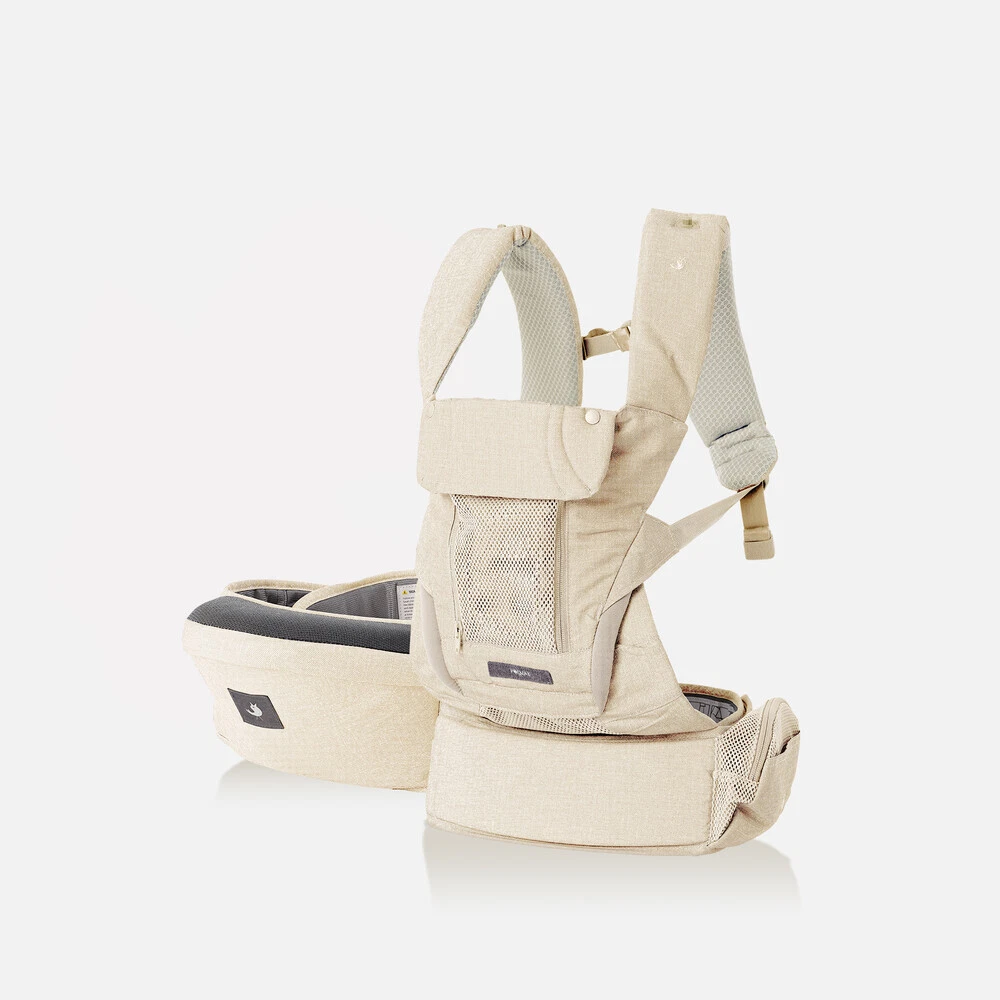 Pognae Max Light 3 in 1 Hip Seat Belt Baby Carrier Sling Cotton Korea DB