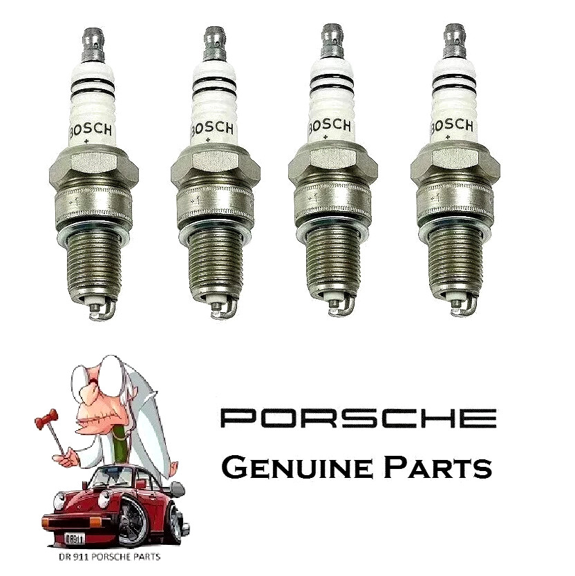 PORSCHE 924S 944 Spark Plug-Nickel GENUINE Bosch 99917015690 999 170 156 90