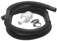 Shoreline Marine Bilge Pump Plumbing Kit with 3/4" X 5 Feet Hose