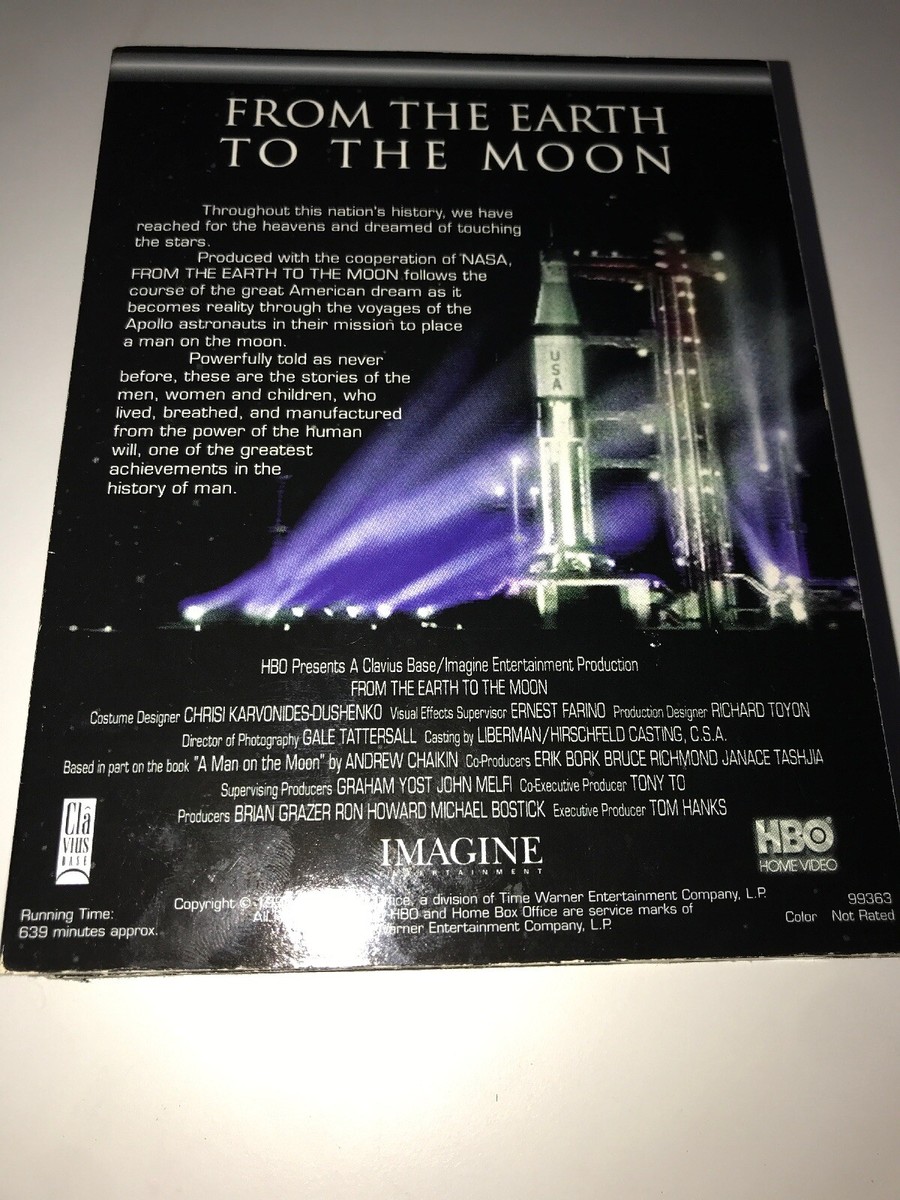 FROM THE EARTH TO THE MOON Collector's Edition 4 DVD Box Set