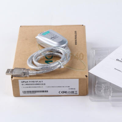 ONE Moxa UPORT 1110 RS232 1-port USB-to-serial Converter Quality assurance