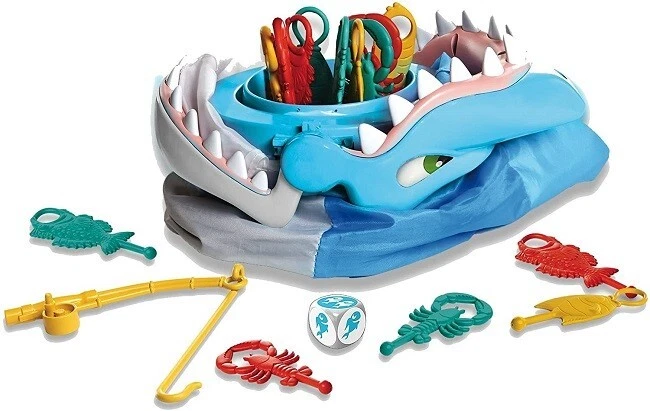 Kids Game Shark Bite-Roll the Die&Fish for Sea Creatures Before The Shark Bites - Image 2 of 4