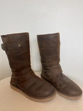 Ugg Australia Est.1978 Women Sutter Toast Brown 1005374 Water Resistant Boot Sz6