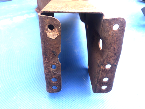 1970 71 72 73 74 E BODY CUDA CHALLENGER BRAKE PEDAL HOUSING FRAME W/ BOLTS NUTS - Picture 2 of 12